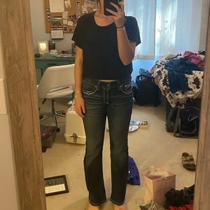 Ariat Mid Rise Bootcut Jeans